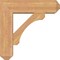 Ekena Millwork Legacy Craftsman Smooth Bracket w/ Offset Brace, Western Red Cedar, 7 1/2"W x 26"D x 26"H BKT0806X26X26LEC04SWR - alternate 4